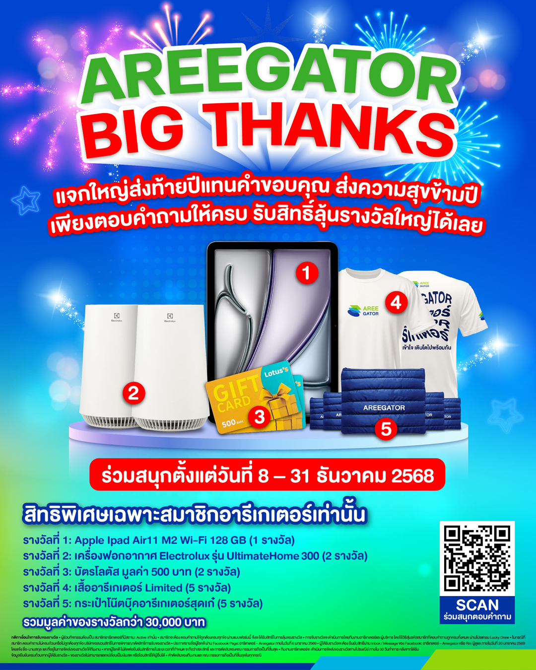 AREEGATOR BIG THANKS!